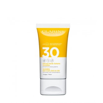 Clarins Sun Protection Invisible Sun Care Face Gel-to-oil SPF 30
