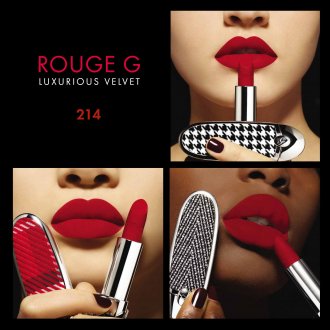 Guerlain Rouge G Luxurious Velvet lipstick