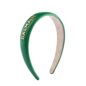 Balmain Limited Edition Genuine Leather Headband