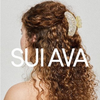 Sui Ava Helen Pony Claw Hair Clip Spearmint