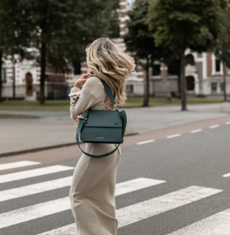 Denise Roobol Harper Bag - Dark Green