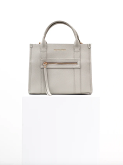 Denise Roobol Mini Rosie Bag - Light Grey