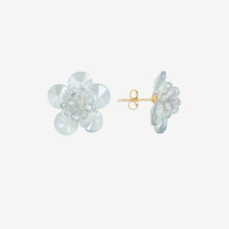 Lott Gioeilli Flower Stud - Retro Blue