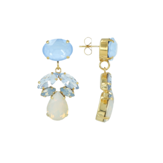 Lott Gioielli Flower Drop M - Sapphire
