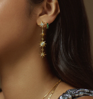 Orelia Statement Crystal Starbust Long